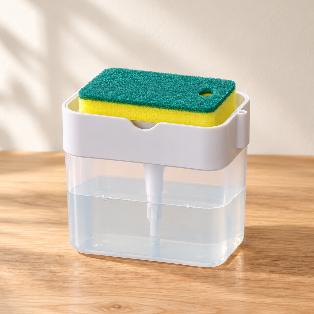 Soap Dispenser & Sponge Caddy